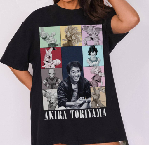 Akira Toriyama The Eras Tour Comfort Shirt, Akira Toriyama 1955 To 2024 Long Sleeve Sweater