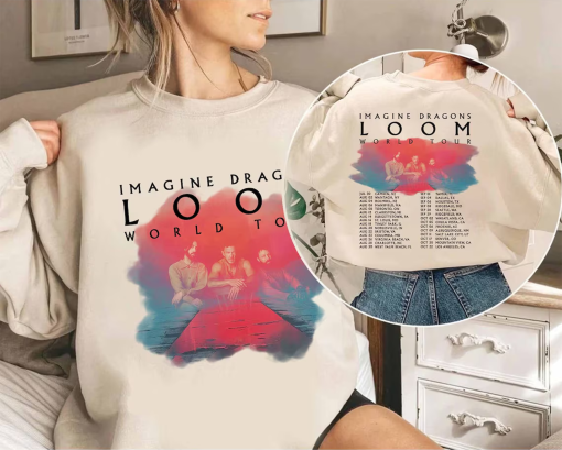 Imagine Dragons – Loom Tour 2024 Shirt, Imagine Dragons Band Fan Shirt, Imagine Dragons 2024 Concert Shirt, Loom New Album Shirt