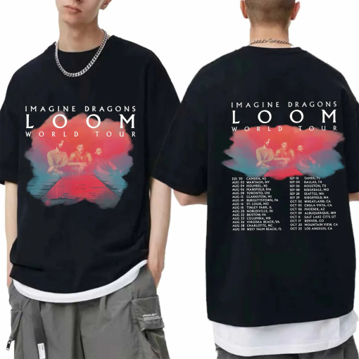 Imagine Dragons – Loom Tour 2024 Shirt, Imagine Dragons Band Fan Shirt, Imagine Dragons 2024 Concert Shirt, Loom New Album Shirt