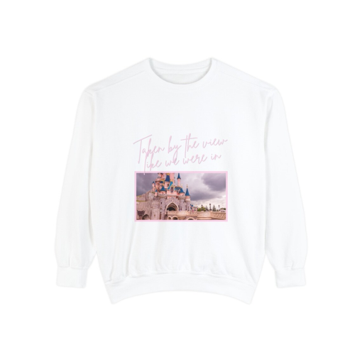 Taylor Swift x Disneyland Paris Sweatshirt | Comfort Colors | ‘Paris’ Lyrics