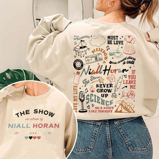 Vintage Niall Horan 2 Sides Shirt, The show Live on Tour 2024 Shirt, Niall Horan Shirt, Niall Horan Fans Shirt, Music Tour 2024 Shirt