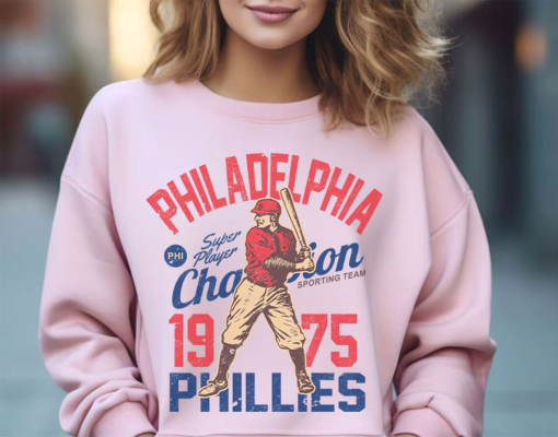 Philadelphia Vintage Baseball Sweatshirt | Vintage Style Philadelphia Baseball Crewneck Sweatshirt | Phillies Shirt | Game Day