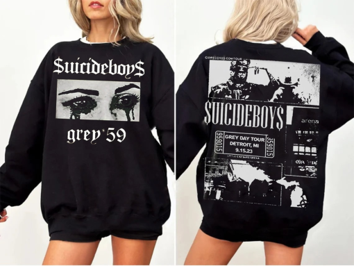 Retro Sui.cide Boys Tour Shirt, I Want To Die In New Orleans Shirt, Suicideboys HipHop Shirt, Grey Day Tour, SuicideBoys Merch, Scrim Tee