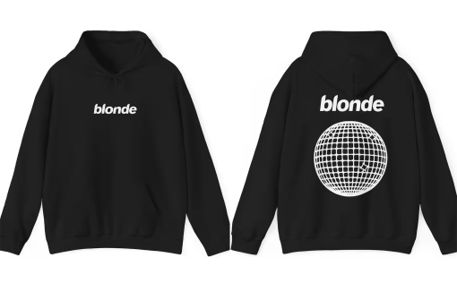 Blond Hoodie, Streetwear Hoodie, Blond Hoodie, Y2K Hoodie, Aesthetic Sweatshirt, Words on back Hoodie, Music Hoodie, gifts for friends