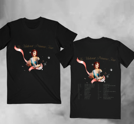 Chappell-Roan The Midwest Princess Tour 2024 T-Shirt, Gift Fans