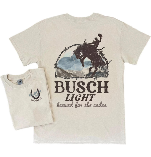 Bus ch light Rodeo Tshirt, Brews for the rodeo Tee