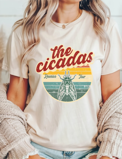 Cicadas Reunion Tour Shirt Cicadapocolypse Cicadas 2024 Cicadas Attack Cicadas Tshirt Cicada Invasion