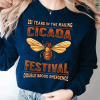 Cicada Shirt, 2024 Cicada Concert Shirt, Cicada Social Club Shirt, Funny Cicada Shirt, Bug Shirt, Humor Shirt, Festival Shirt, Concert Tee