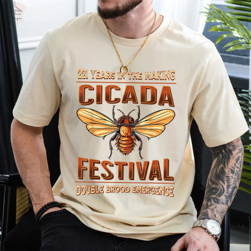 Cicada Shirt, 2024 Cicada Emergence Shirt, Funny Cicada Concert T-shirt, Bug Humor Goblincore Insect Tee, Nature Lover