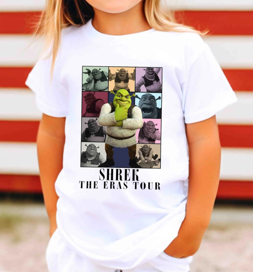 Shrek Eras Tour Funny Trending Shirt, Fiona and Shrek Tshirt, Funny Shrek Trending Tee, Shrek Eras tour Shirt, Funny Trending Shrek shirt