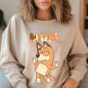 Bluey Cool Mom Club Shirt, Bluey Cool Mom Sweater, Chilli Heeler Shirt | Bluey Mama T-Shirt | Bluey Family Shirt | Bluey Mom Shirt