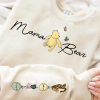 Custom Mama Sweater Est 2024 Mama Sweatshirt Personalized Gift for Her Mom Gift from Kids, Mothers Day Gift New Mom Gift Mom Birthday Gift