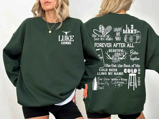 Luke Combs Growing Up and Getting Old 2024 Tour T-Shirt, Graphic Luke Combs Shirt, Luke Combs Country Music Shirt, Luke Combs Fan Gift Shirt