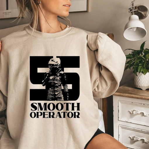 Smooth Operator Hoodie, Carlos Sainz Hoodie, Ferrari Hoodie, F1 Hoodie, Racing Fan Gift, Unisex Hoodie, F1 Hooded Sweatshirt, F1 Merch