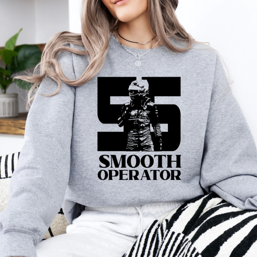 Smooth Operator Hoodie, Carlos Sainz Hoodie, Ferrari Hoodie, F1 Hoodie, Racing Fan Gift, Unisex Hoodie, F1 Hooded Sweatshirt, F1 Merch