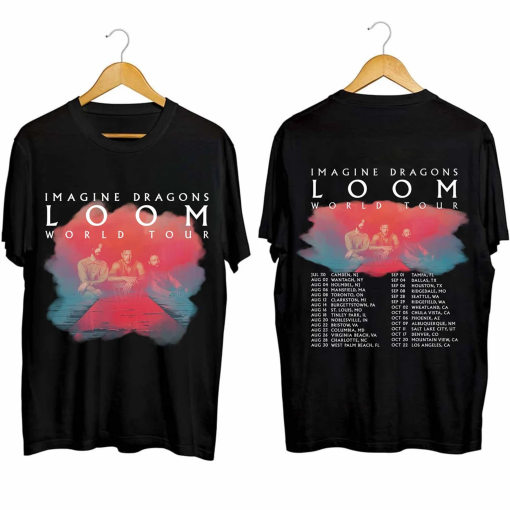 Imagine Dragons – Loom Tour 2024 Shirt, Imagine Dragons Band Fan Shirt, Imagine Dragons 2024 Concert Shirt, Loom New Album Shirt