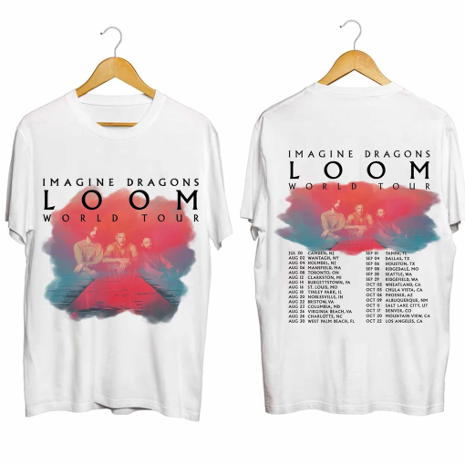 Imagine Dragons – Loom Tour 2024 Shirt, Imagine Dragons Band Fan Shirt, Imagine Dragons 2024 Concert Shirt, Loom New Album Shirt