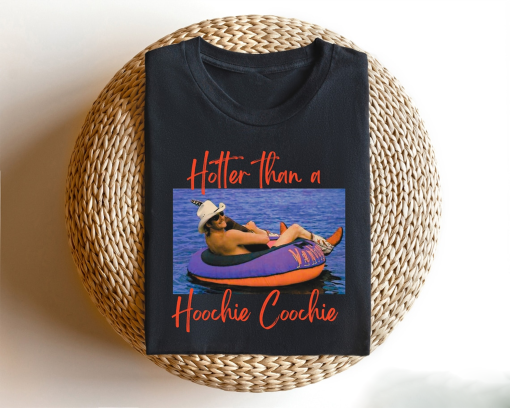 Hotter Than A Hoochie Coochie Tee, Womens Summer Vacation Tshirt, Gift Music Lover Tshirt, 90s Country Music Trendy Summer Tee Women Concert