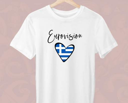 Eurovision Songcontest 2024 Unisex T-shirt, Greece Unisex T-Shirt, Eurovision Fans, Greek T-Shirt, Stylish Greek, Supporting Greece