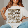 Taylor TTPD Anthology Album Books Shirt