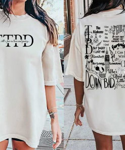 TTPD Taylor Swift Tracklist Album Shirt