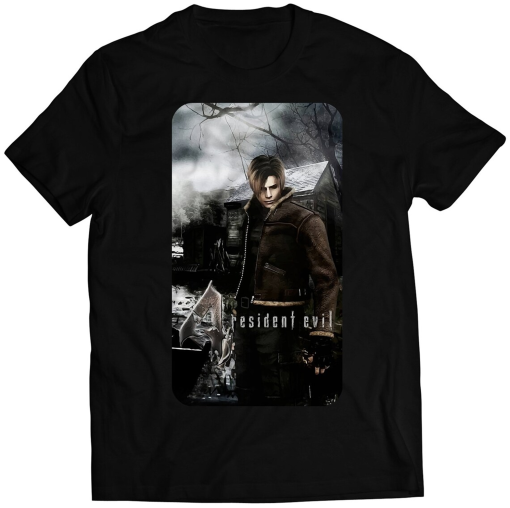 Leon S. Kennedy Biohazard Residence Evil 4 Premium Unisex T-shirt