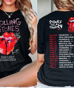 Vintage Rolling Stones Tour 2024 Shirt, Rolling…