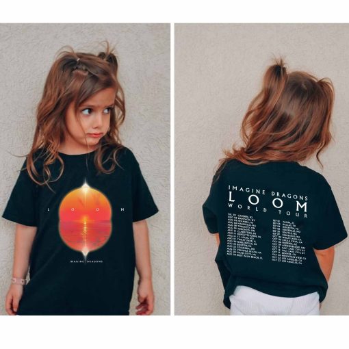 Imagine Dragons – Loom Tour 2024 Kids Shirt, Imagine Dragons Band Fan Youth Shirt, Imagine Dragons 2024 Kids Shirt, Loom New Album Shirt