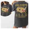 The Cicadas Reunion Tour Shirt, Cicadas Invasion Summer Scream 2024 Tee, States Of Cicada Double Brood XIII & XIX, Gift for Nature Lovers