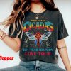 The Cicadas Reunion Tour Shirt, Cicadas Invasion Summer Scream 2024 Tee, Cicadas Emergence Summer Music concert Tee, Gift for Nature Lovers