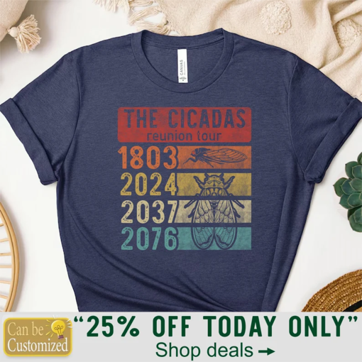 Cicada Shirt, Funny Cicada Summer 2024 Shirt, Funny Cicada Co-Emergence, Brood XIII Brood XIX Shirt, 2024 Cicadas Shirt, Year of Cicadas Tee