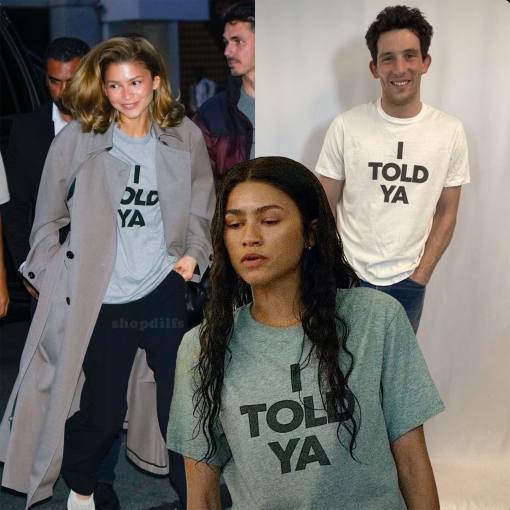 I TOLD YA Challengers Movie Tee | Zendaya | Mike Faist | Josh O’Connor | Tashi Donaldson | Challengers Film | Luca Guadagnino