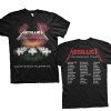 Metallica: Heart Skull Black T-shirt