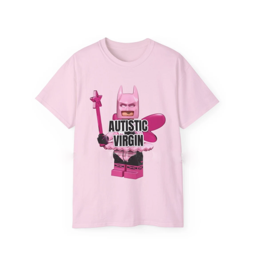 Autistic Virgin meme graphic tee, Funny graphic tee, meme shirt