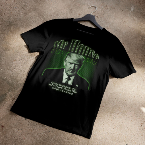 Mr House Donald Trump Shirt | Graphic Tee