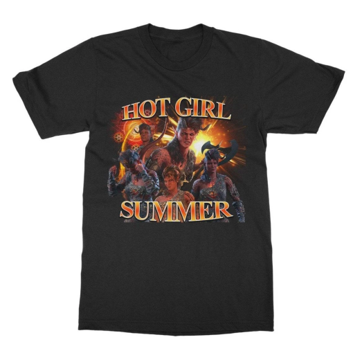 Limited Hot Girl Summer Vintage T-Shirt, Gift For Woman and Man Unisex T-Shirt