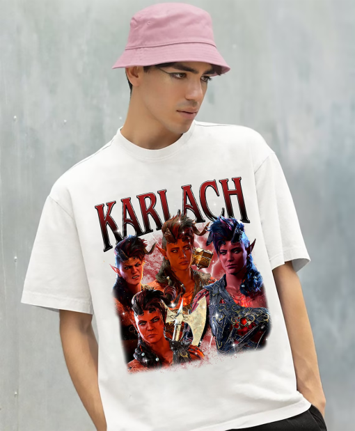 Limited Karlach Baldurs Gate 3 Vintage T-Shirt, Gift For Women and Man Unisex T-Shirt