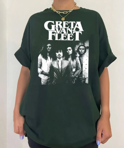 Rock Band Greta Van Fleet Shirt, Graphic…