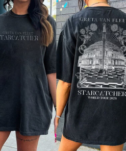 Vintage 2024 Greta Van Fleet Tour T-Shirt,…