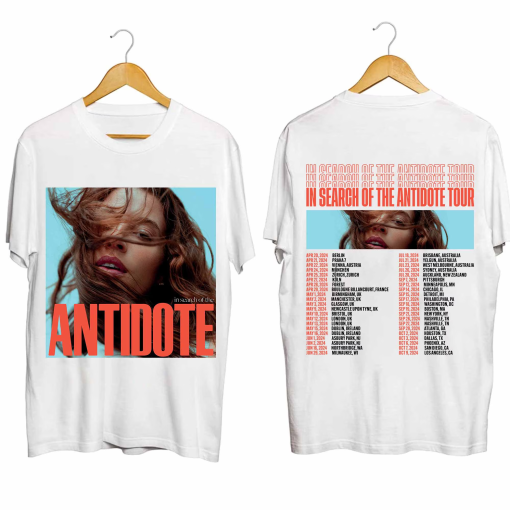 Fletcher – In Search of the Antidote Tour 2024 Shirt, Fletcher Fan Shirt, Fletcher 2024 Concert Shirt, In Search of the Antidote 2024 Shirt