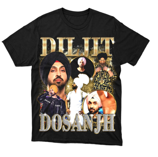 Diljit Dosanjh Tshirt l Punjabi Singer l Indian l Punjabi l Punjabi Singer l Desi l South Asian l Unisex T-shirt l 90s Vintage Tshirt