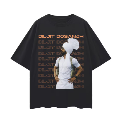 Diljit Dosanjh Unisex Shirt, Loose Oversize T-shirt, Unisex 100% Cotton Shirt