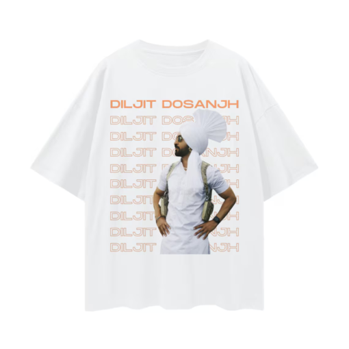 Diljit Dosanjh Unisex Shirt, Loose Oversize T-shirt, Unisex 100% Cotton Shirt