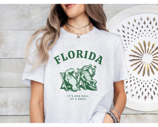 Florida T Shirt – Unisex Graphic Tee – State of Florida Shirt – Swiftie Gift- Taylor Swift Florida – Swiftie T Shirt – TTPD Shirt