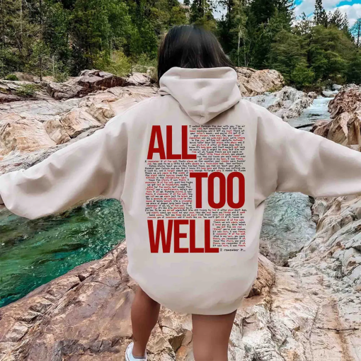 All Too Well swearshirt and hoodie, Taylor Vintage Sweatshirt, Taylor’s Version T-Shirt, Taylor Merch, Taylor Swiftie Shirt, Swiftie Merch