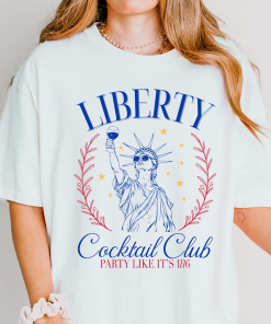 Liberty Cocktail Club Shirt, 4th of July…