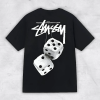 Stussy Logo Classic T-Shirt Unisex Gildan Softstyle Tshirt Skate Street Wear Punk Fun Gift 90’s 00’s Tee Skateboard Graffiti White Black