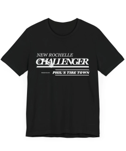 New Rochelle Challenger White Unisex Jersey Short…