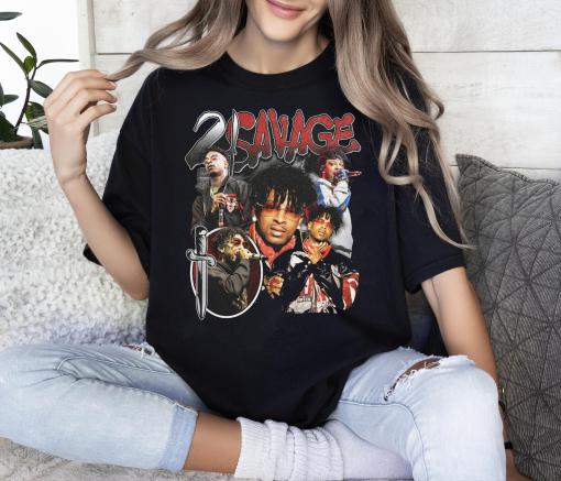 Limited 21 Savage Vintage 90s T-Shirt, Gift For Woman and Man Unisex T-Shirt