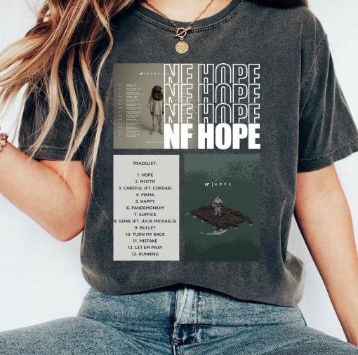 NF Hope Album Shirt, NF Hope Tour 2024 T-Shirt, NF Fan Gifts Shirt, Nf Hope Graphic T-Shirt, Nf Rapper Shirt, 2024 Nf Rapper Tour Merch